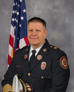 Photo of fire chief